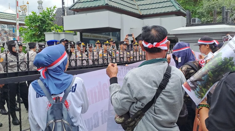 Halo RRI: Polisi Kawal Aksi Penyampaian Aspirasi Warga