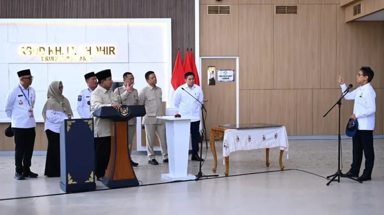 Prabowo Resmikan RSUD Krui, Perkuat Layanan Kesehatan Nasional