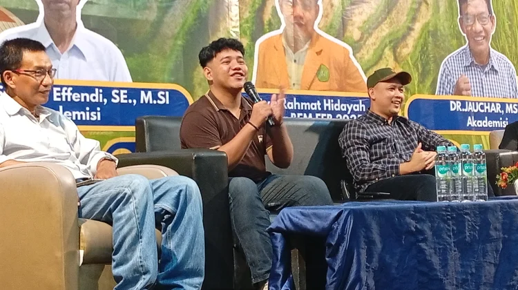 BEM FEB Unmul Soroti Bahaya Framing Informasi Ekonomi di Media Sosial