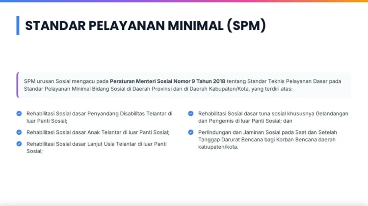 Lima Standar Pelayanan Minimal Sosial Jadi Fokus Dinsos Samarinda pada 2027