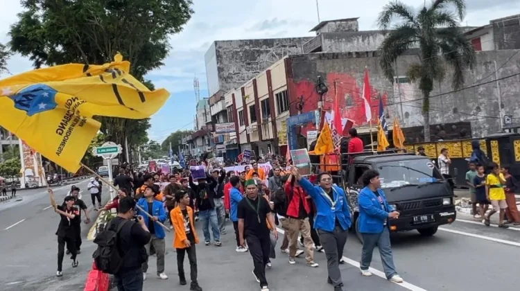 Pendekatan Humanis Redam Demo Mahasiswa Aliansi Balikpapan Bergerak