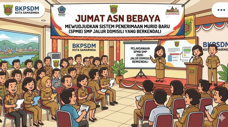BKPSDM Samarinda Perkuat Pemahaman ASN tentang SPMB SMP Jalur Domisili
