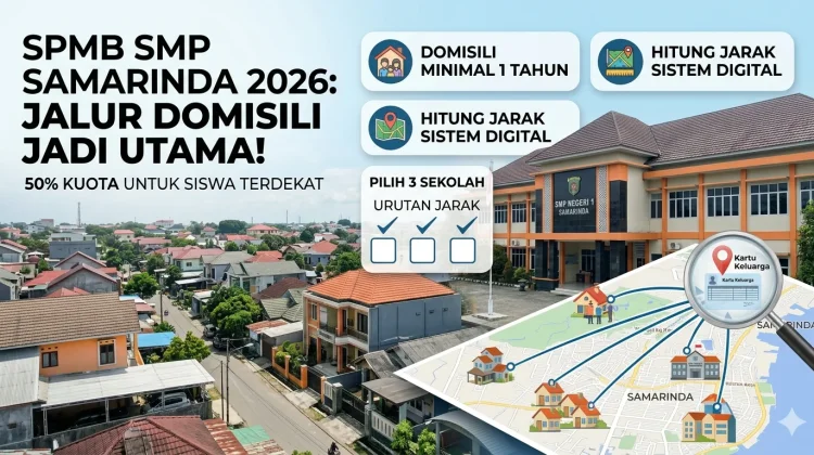 Disdikbud Samarinda Ingatkan Orang Tua Cermati Aturan Jalur Domisili di SPMB