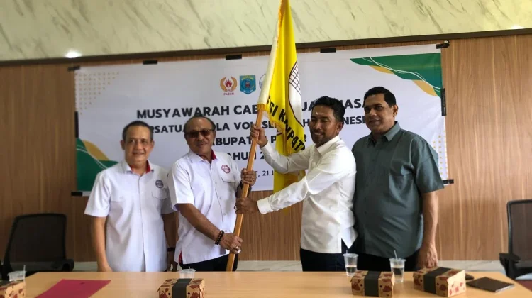 Terpilih Aklamasi, Ketua PBVSI Paser Targetkan 3 Emas Porprov