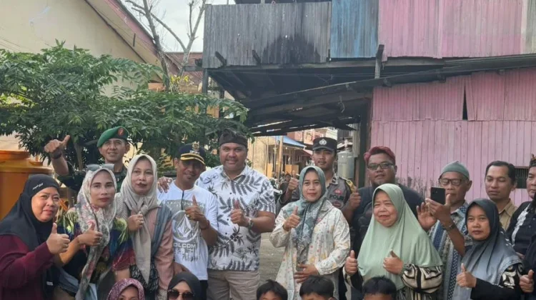 Wujud Kampung Bebas Narkoba di Sungai Dama, Polda Kaltim Rangkul Warga