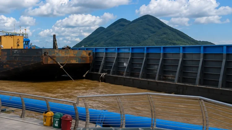 Nyaris Tabrak Teras Samarinda, Ponton Batu Bara Berhasil Diamankan