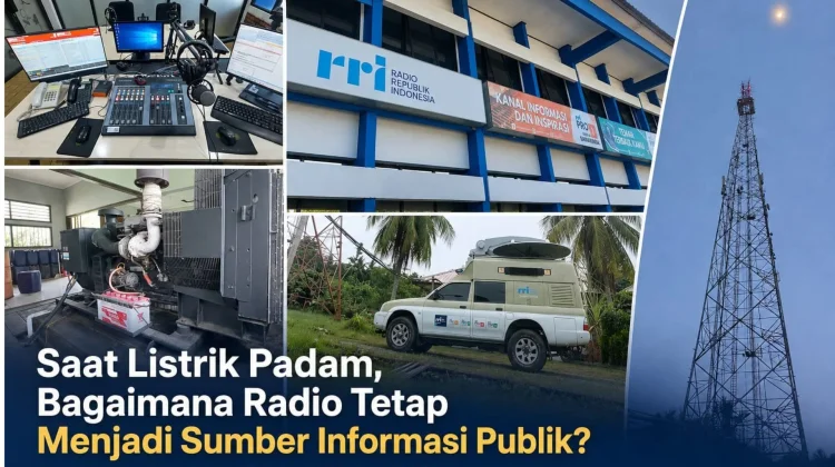 Listrik Padam, Bagaimana Radio Tetap Menjadi Sumber Informasi Publik?