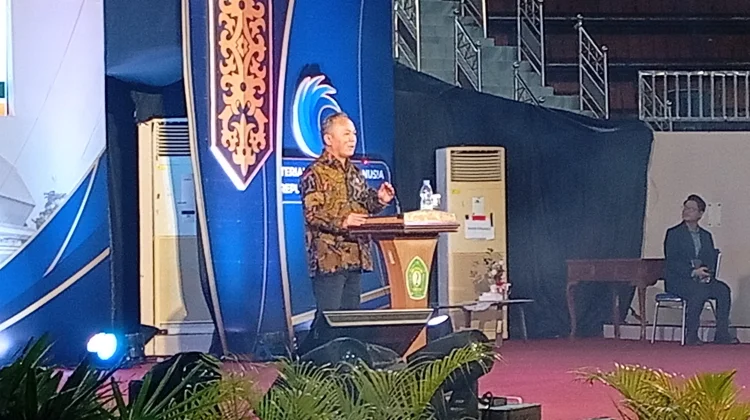 Wakil Menteri HAM RI Ajak Mahasiswa Unmul Samarinda Bangun Peradaban Berbasis HAM