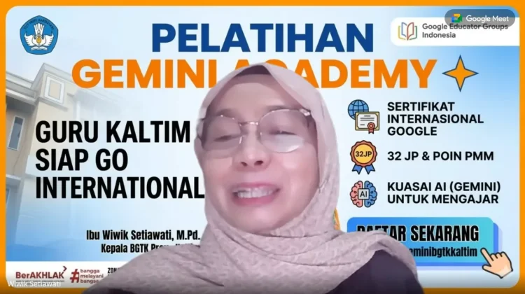 BGTK Kaltim Dorong Guru Jadikan Kecerdasan Artifisial sebagai Mitra Belajar