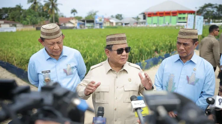 Presiden Prabowo Tegaskan Swasembada Pangan Berkelanjutan Pada PENAS KTNA 2026