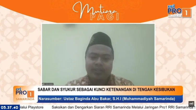 Sabar dan Syukur Jadi Kunci Ketenangan di Tengah Kesibukan