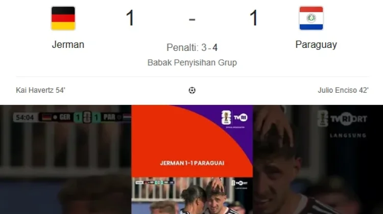Jerman Tersingkir dari Piala Dunia 2026 Melalui Adu Penalti