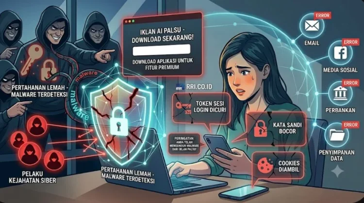Iklan AI Palsu di Facebook dan LinkedIn, Waspadai Modus Penyebaran Malware