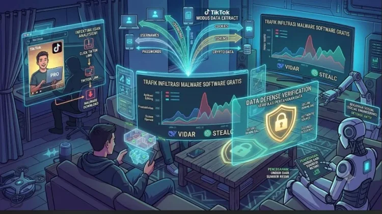 Modus "Software Gratis" di TikTok, Waspadai Ancaman Malware