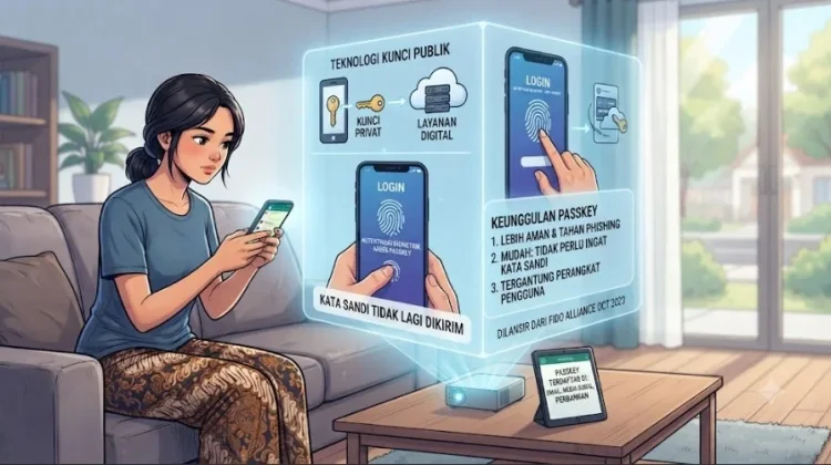 Akun Digital Makin Aman dengan Passkey, Apa Itu?