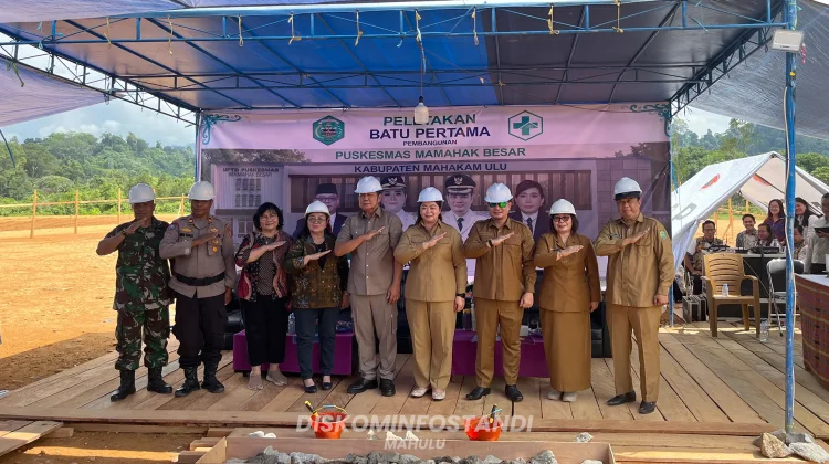 Bupati Mahulu Resmikan Pembangunan Puskesmas Mamahak Besar