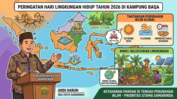 Wali Kota Samarinda Soroti Ancaman Ketahanan Pangan di tengah Perubahan Iklim