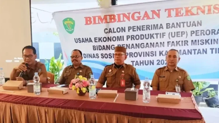 Dinsos Kaltim Salurkan Bantuan Usaha Bagi Keluarga Rentan di Bontang