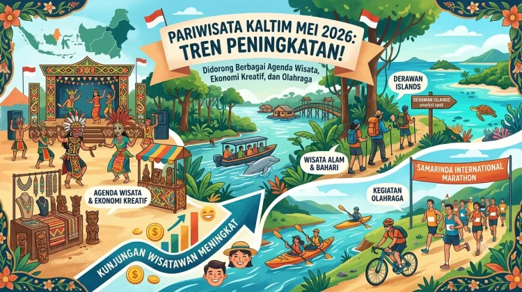 Aktivitas Pariwisata Kaltim Meningkat, Didukung Festival dan Event Olahraga