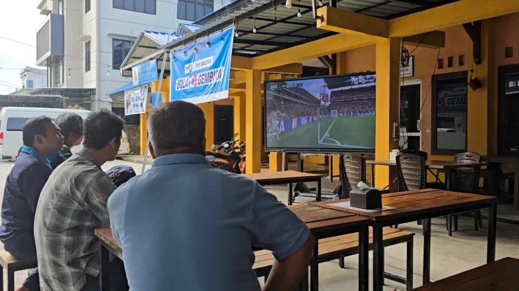 Nobar Piala Dunia Satukan Wartawan di Tengah Deadline