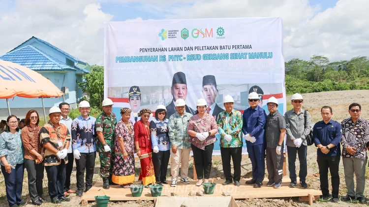 Pemkab Mahulu dan Kemenkes RI Mulai Pembangunan RSUD Gerbang Sehat Mahulu