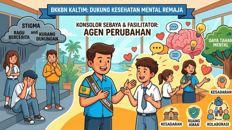 BKKBN Kaltim Perangi Stigma Kesehatan Mental di Kalangan Remaja