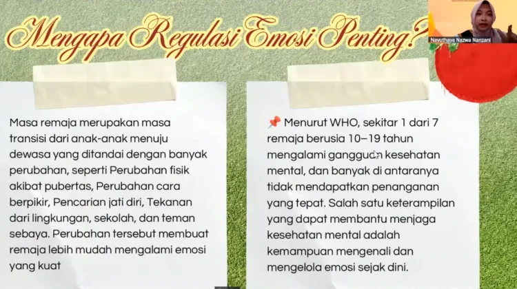 Duta Genre Kaltim Ungkap Pentingnya Literasi Kesehatan Mental Remaja