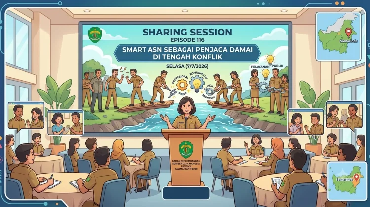 BPSDM Kaltim Dorong ASN Perkuat Peran Penjaga Damai di tengah Polarisasi
