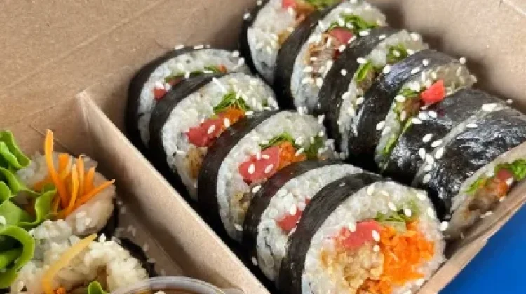 Pelaku UMKM Kembangkan Gimbap dengan Beragam Pilihan Isian