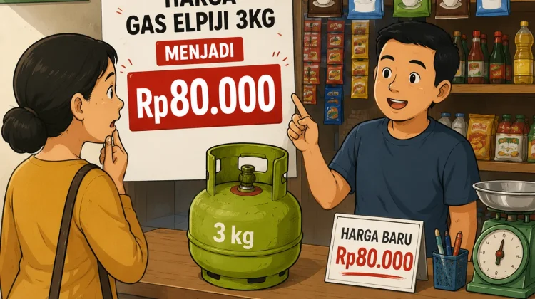 Tabung 3kg di Toko Kelontongan Tembus Rp80.000, Disperindagkop Paser Ambil Langkah