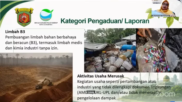 DLH Samarinda Ungkap Empat Jenis Aduan Lingkungan yang Bisa Dilaporkan Warga