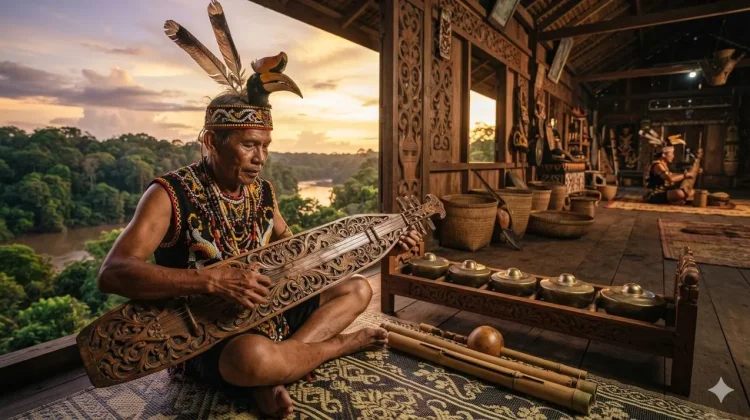 Adaptasi Jadi Kunci Eksistensi Musik Tradisi Kaltim