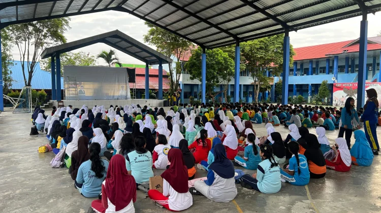 Suasana Meriah Sambut Siswa Baru di Hari Pertama Pra-MPLS SMPN 14 Balikpapan