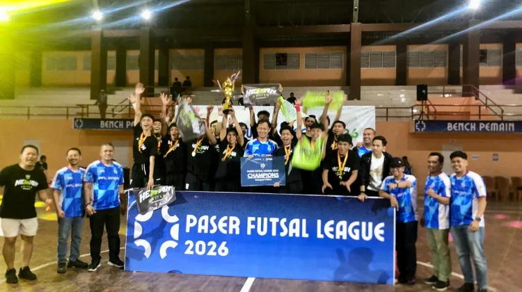 Paser Futsal League 2026 Sukses Bergulir, Hewah United Angkat Piala Bergilir
