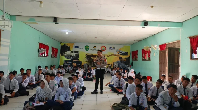 Satlantas Polres PPU Tanamkan Budaya Tertib Lalu Lintas sejak Bangku Sekolah