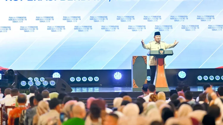 Prabowo: Koperasi Jadi Fondasi Penguatan Ekonomi Rakyat pada Harkopnas ke-79