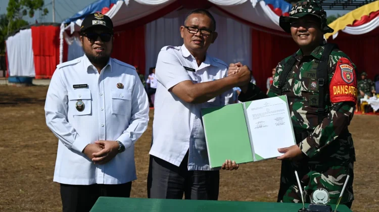 Langkah Awal Membangun Negeri, Pelaksanaan TMMD ke-129 di Desa Biu Dimulai