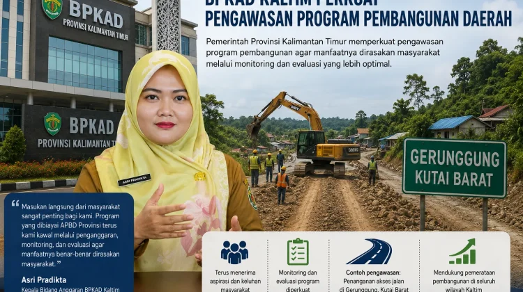 BPKAD Kaltim Perkuat Pengawasan Program Pembangunan Demi Pemerataan