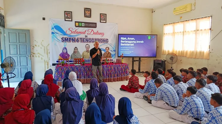 Diskominfo Kukar Edukasi Pelajar Bijak Kelola Jejak Digital