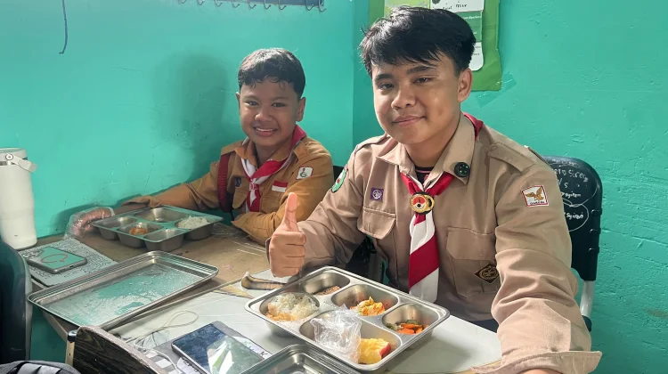 MPLS SMPN 14 Balikpapan, Pendistribusian MBG Disambut Antusias Siswa