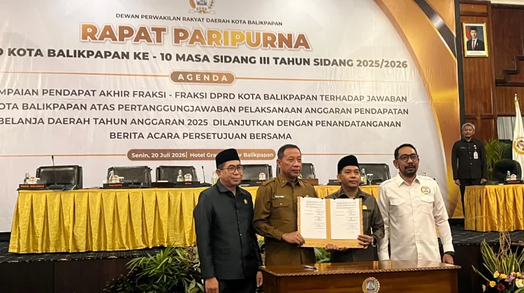 DPRD Balikpapan Sahkan Raperda APBD 2025, Siap Tatap Perubahan 2026