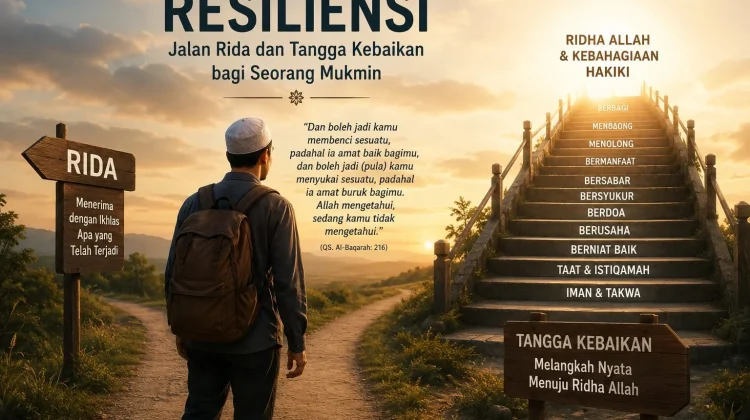 Mengenal Konsep Resiliensi, Jalan Rida dan Tangga Kebaikan bagi Seorang Mukmin