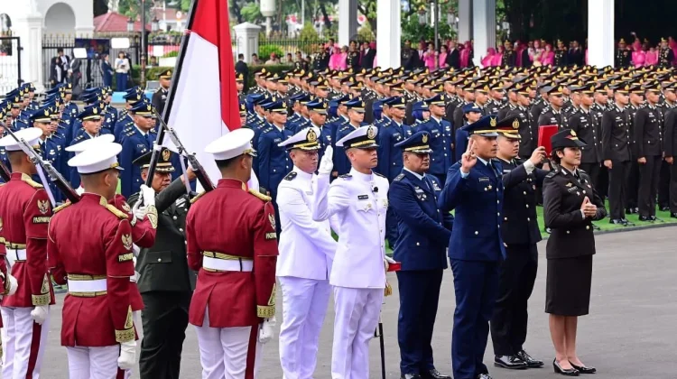 Kisah Haru Perwira Muda dan Orang Tua Warnai Pelantikan Praspa TNI-Polri 2026