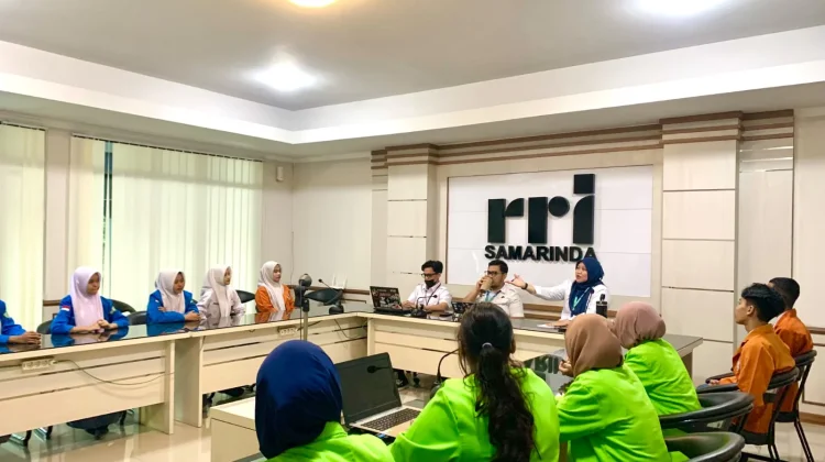 RRI Samarinda Jadi Pilihan Magang Siswa-Mahasiswa Penyiaran dan Jurnalistik