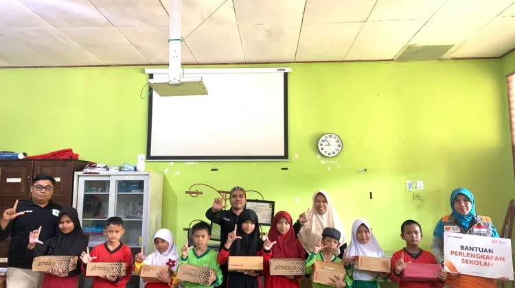 Rumah Zakat Bantu Siswa Sambut Hari Anak Nasional di Balikpapan
