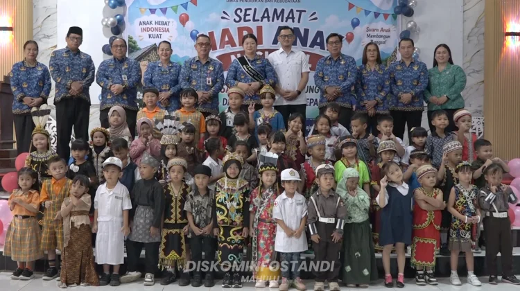 Hari Anak Nasional Mahulu, PAUD Tampilkan Generasi Hebat Berkarakter