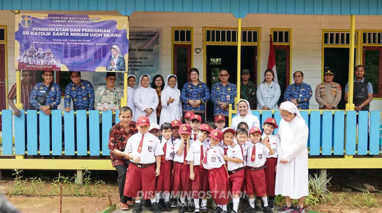 SD Katolik Santa Miriam Resmi Beroperasi Perluas Akses Pendidikan Mahakam Ulu