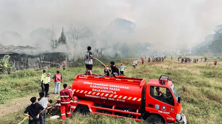 Kebakaran Batu Kajang di Kabupaten Paser Sebabkan Kerugian Capai Rp2 Miliar