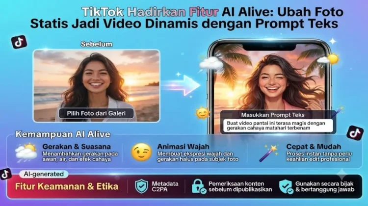 TikTok Hadirkan Fitur AI untuk Edit Video