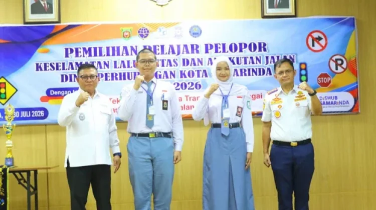 Pelajar Samarinda Jadi Garda Depan Keselamatan Berlalu Lintas